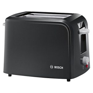 Bosch TAT3A013 Village Collection Toaster, Black The Appliance Centre NI
