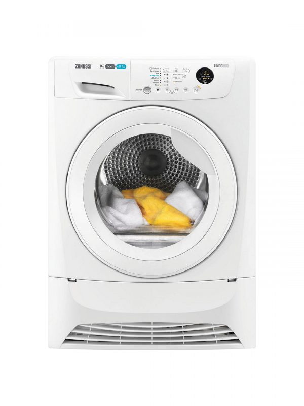 Zanussi 8kg Condensor Tumble Dryer - ZDC8203W The Appliance Centre NI
