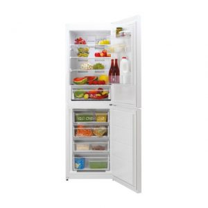 HOOVER HVN6182W5K 50/50 Fridge Freezer - White The Appliance Centre NI