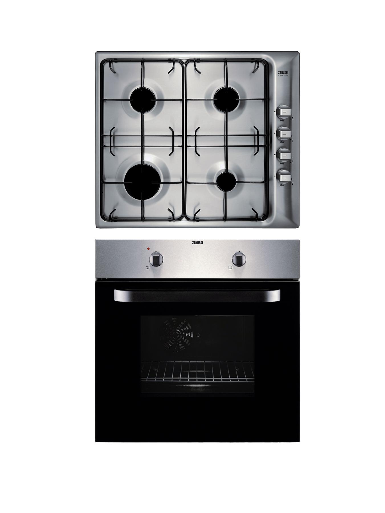 Electric oven gas hob package