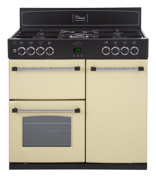 Belling CLASSIC900GT 90cm Gas Range Cooker – Cream The Appliance Centre NI