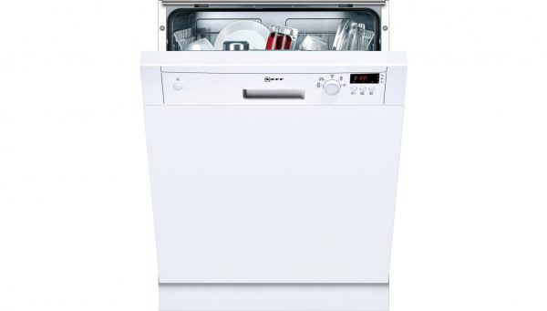 NEFF S41E50W1GB Full-size Semi-integrated Dishwasher - White The Appliance Centre NI