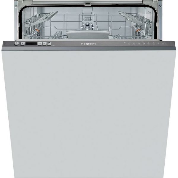 Hotpoint HIC3B19CUK Fully Integrated Standard Dishwasher - Graphite Control Panel with Fixed Door Fixing Kit - F Rated The Appliance Centre NI
