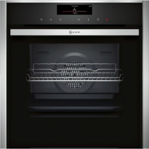 Neff B58VT68H0B Slide and Hide VarioSteam Single Electric Oven, Black The Appliance Centre NI