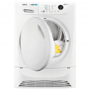 Zanussi 8kg Condensor Tumble Dryer - ZDC82B4PW The Appliance Centre NI
