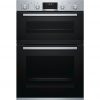 BOSCH Built-under Double Oven Black - NBS533BB0B The Appliance Centre NI