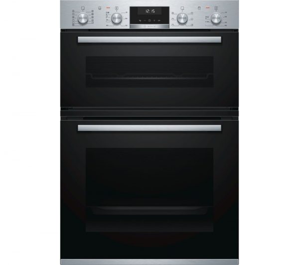 BOSCH Electric Double Oven Stainless Steel - MBA5575S0B The Appliance Centre NI